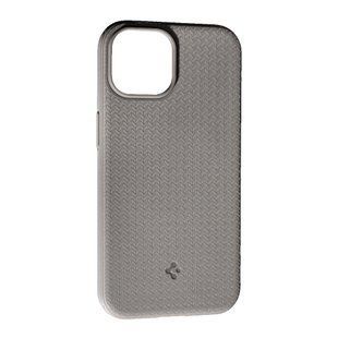 TPU чохол Spigen Magfit на iPhone 15 Pro сірий 093757 фото