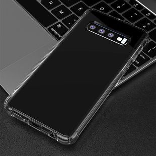 Ультратонкий чехол для Samsung Galaxy S10 Plus прозрачный 054968 фото