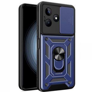 PC + TPU чохол Camshield armor для Realme C51 / синій 095706 фото