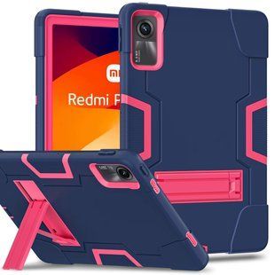 Чехол Strong Case Tablet на Xiaomi Redmi Pad SE 11" / синий+малиновый 097836 фото