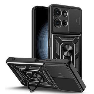 PC + TPU чехол Camshield Armor для Motorola G75 (5G) / черный 099840 фото