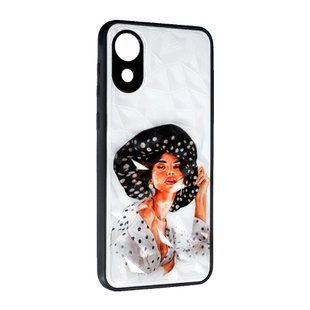 Чохол накладка Prisma Ladies для Samsung Galaxy A03 Core (на самсунг а03 кор) Girl in a hat 087329 фото