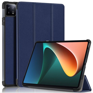 Чехол книжка Crazy Horse на Xiaomi Mi Pad 6 (11") / синий 091153 фото