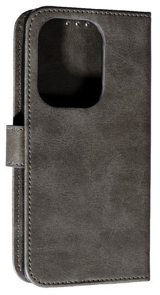 Шкіряний чохол-книжка Business Book на Xiaomi Redmi Note 13 Pro (4G) / grey 200749 фото