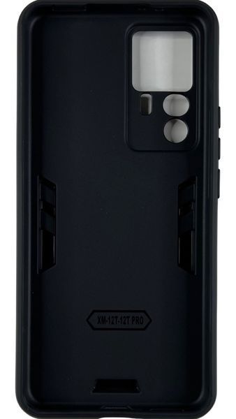 PC + TPU чохол New Armor для Xiaomi 12T (на саомі 12т) чорний 087881 фото