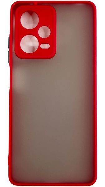 TPU чохол накладка Matte Color Case для Xiaomi Redmi Note 12 Pro 5G червоний 092010 фото