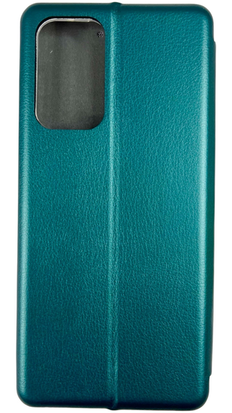 Шкіряний чохол-книжка Elegant на Samsung Galaxy A33 (5G) / смарагдовий 085402 фото