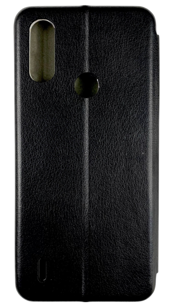 Чохол книжка Elegant book для Motorola E7 Power ( на мото е7 повер) чорний 84719 фото