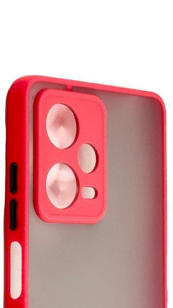 TPU чохол накладка Matte Color Case для Xiaomi Redmi Note 12 Pro 5G червоний 092010 фото