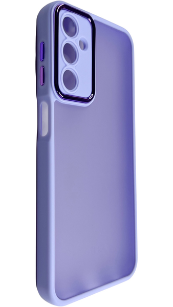 TPU чохол Luxury Metal Lens на Samsung Galaxy A24 фіалковий 088449 фото