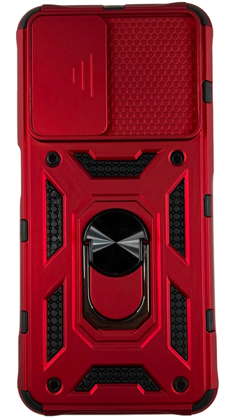 PC + TPU чохол Camshield armor для Xiaomi Redmi 10 / червоний 085938 фото