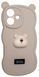 Силіконовий 3D чохол Hello Bear для iPhone 16 / white 202481 фото 1