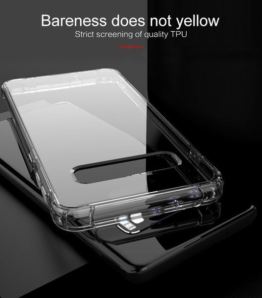 Ультратонкий 0,3 мм чохол для Samsung Galaxy S10 Plus прозорий 054968 фото