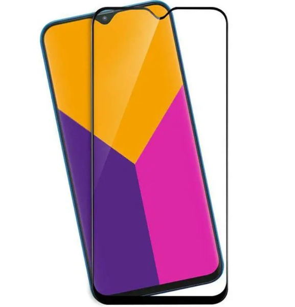 Захисне скло на Samsung Galaxy A03 Core / чорний 086326 фото