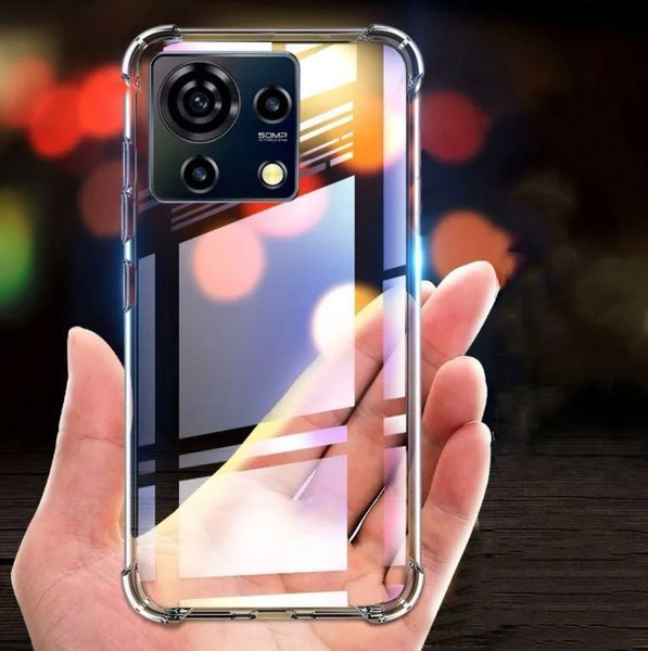 Чохол накладка WXD на ZTE Blade V50 Vita / прозорий 094255 фото