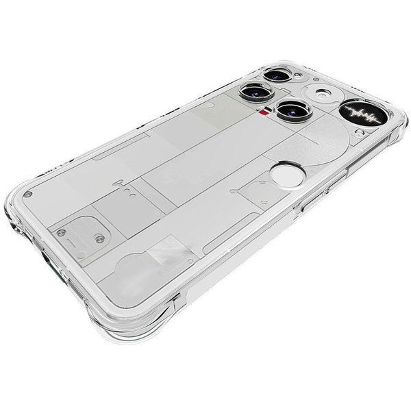 Противоударный чехол WXD для Nothing Phone 3 / прозрачный 100169 фото