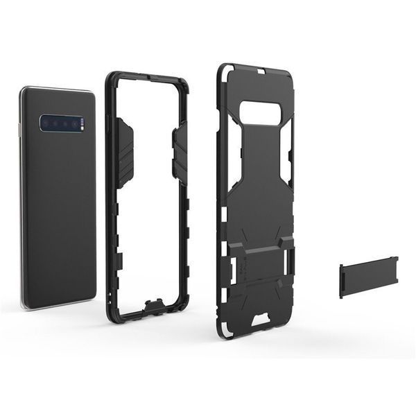 PC + TPU чехол Metal armor для Samsung Galaxy S10 (6 кольорів) 054957 фото