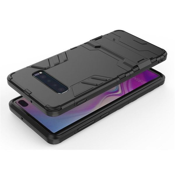 PC + TPU чехол Metal armor для Samsung Galaxy S10 (6 кольорів) 054957 фото
