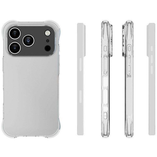 Протиударний чохол WXD для Apple iPhone 17 Pro Max / прозорий (закрита камера) 100458 фото