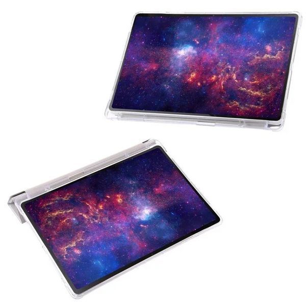 Чохол-книжка Transparent Origami на Samsung Galaxy Tab A9 Plus (11") / темно-зелений 100223 фото