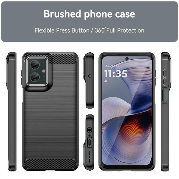 TPU чехол накладка Urban для Motorola G55 (5G) / синий 098250 фото