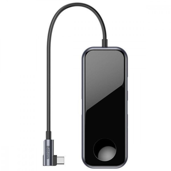 HUB переходник Baseus Superlative Multifunctional (Type-C to 2 x USB3.0 + HDMI + Audio + PD + iWatch) 80573 фото