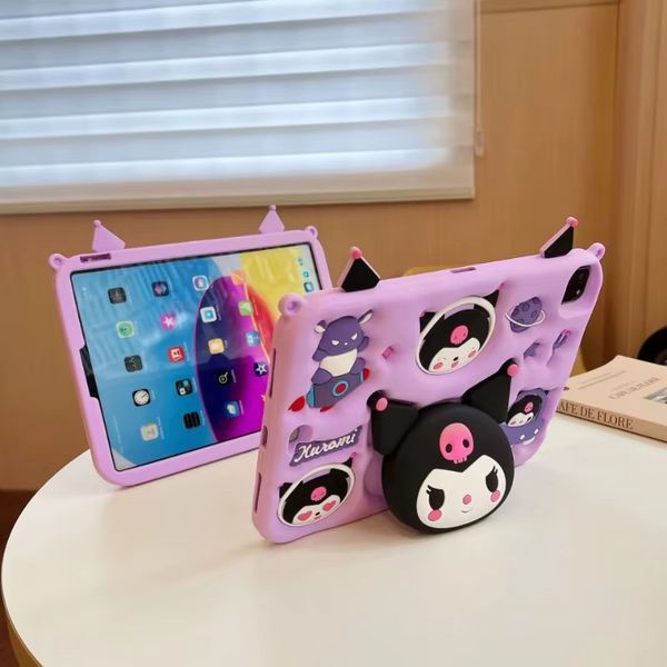 Чехол Kuromi case на планшет Samsung Galaxy Tab A9 Plus (11") / фиолетовый 098170 фото