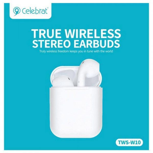 Наушники Celebrat W10 (TWS Bluetooth V5.0) (3 цвета) 83205 фото