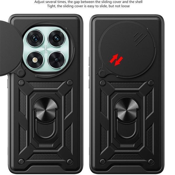 PC + TPU чохол Camshield Armor для Xiaomi Redmi Note 14 Pro Plus / сріблястий 099805 фото