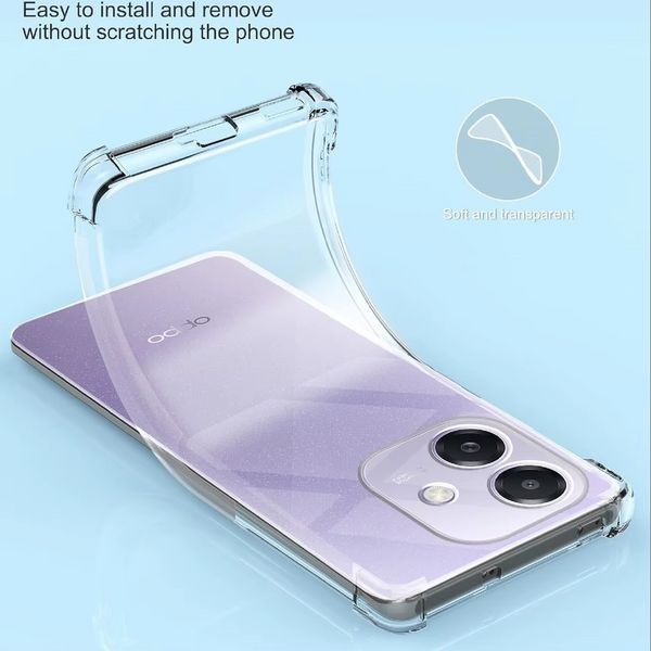 Чохол накладка WXD для OPPO A3X (4G) / прозорий 098166 фото