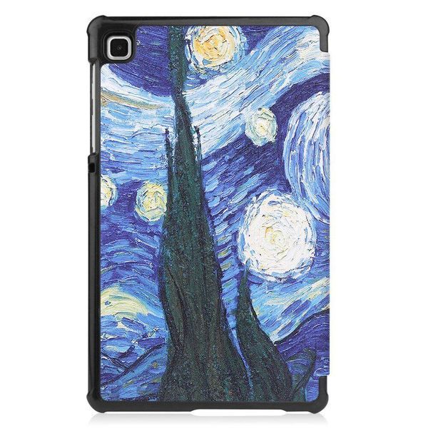 Чехол книжка Crazy Horse для Samsung Galaxy Tab A7 Lite 8.7" (SM-T220) / звездная ночь 093901 фото