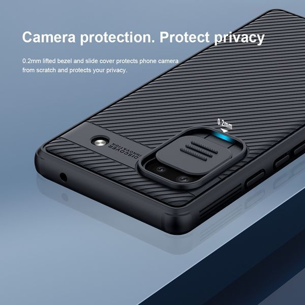 Протиударний CamShield Pro Case Nillkin для Google Pixel 7 чорний 090108 фото