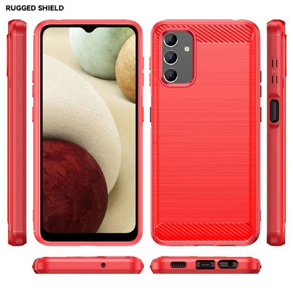 TPU чехол накладка Urban для Samsung Galaxy A04s / красный 087127 фото