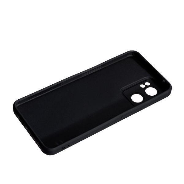 TPU чохол Smitt накладка бампер для Oppo Reno 7 (на оппоре рено 7) чорний 087077 фото