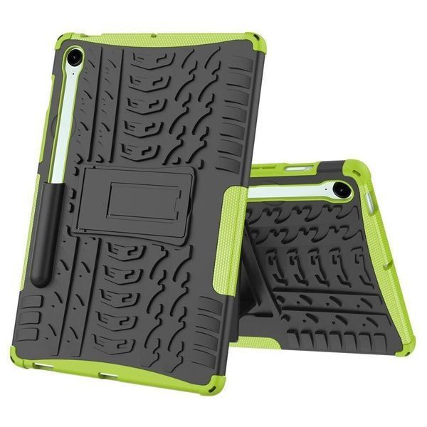 PC + TPU чехол Armor на Samsung Galaxy Tab S9 FE (10.9") / зеленый 095575 фото