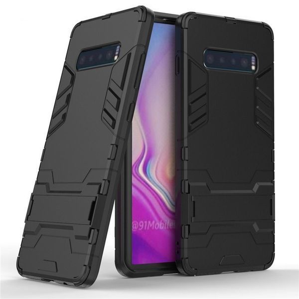 PC + TPU чехол Metal armor для Samsung Galaxy S10 (6 кольорів) 054957 фото