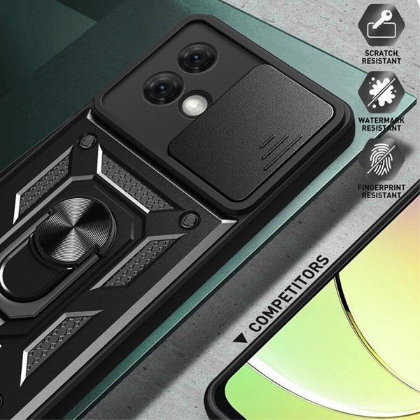 PC + TPU чохол Camshield Armor для Motorola G84 / синій 094948 фото