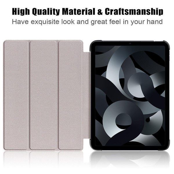 Шкіряний чохол книжка Crazy Horse на планшет iPad 10.9" 2022 (10th Gen) / синій 099253 фото