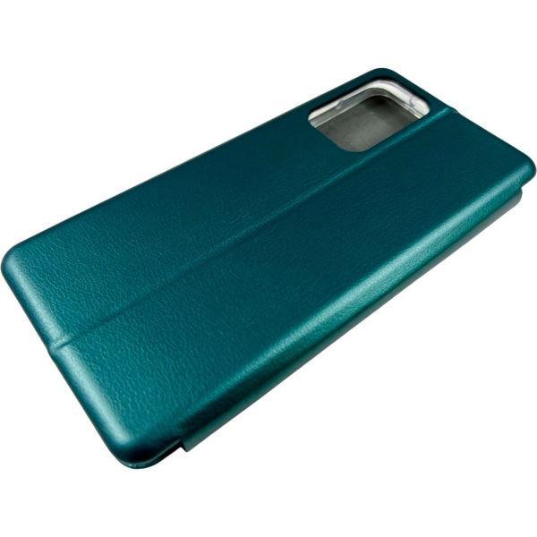 Шкіряний чохол-книжка Elegant на Samsung Galaxy A33 (5G) / смарагдовий 085402 фото