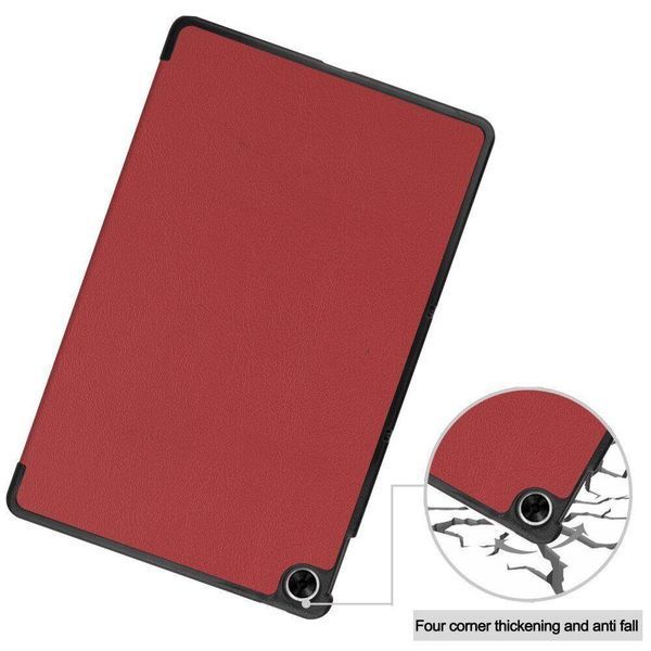 Шкіряний чохол книжка Crazy Horse для Realme Pad (10.4") / чорний 093986 фото
