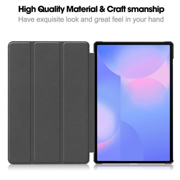 Чехол книжка Crazy Horse на планшет Samsung Galaxy Tab S10 FE Plus (13.1") / pony 202551 фото