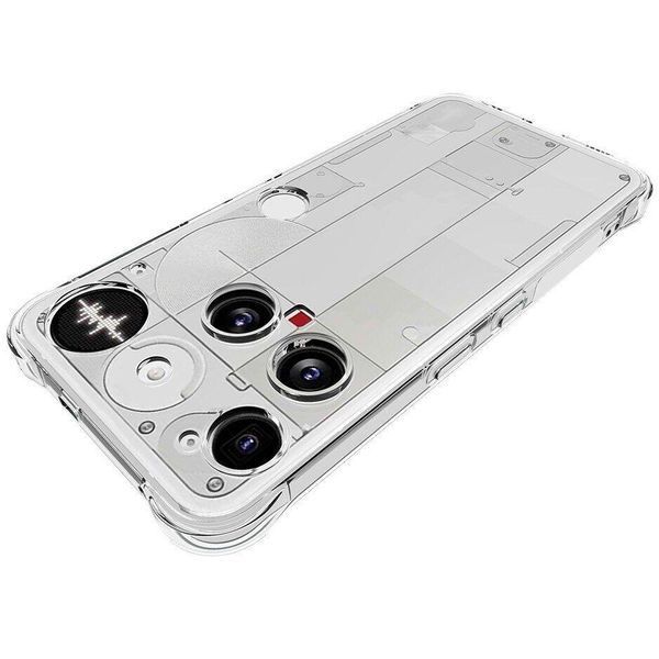 Противоударный чехол WXD для Nothing Phone 3 / прозрачный 100169 фото