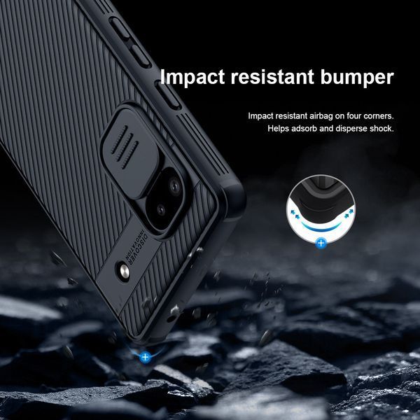 Протиударний CamShield Pro Case Nillkin для Google Pixel 7 чорний 090108 фото