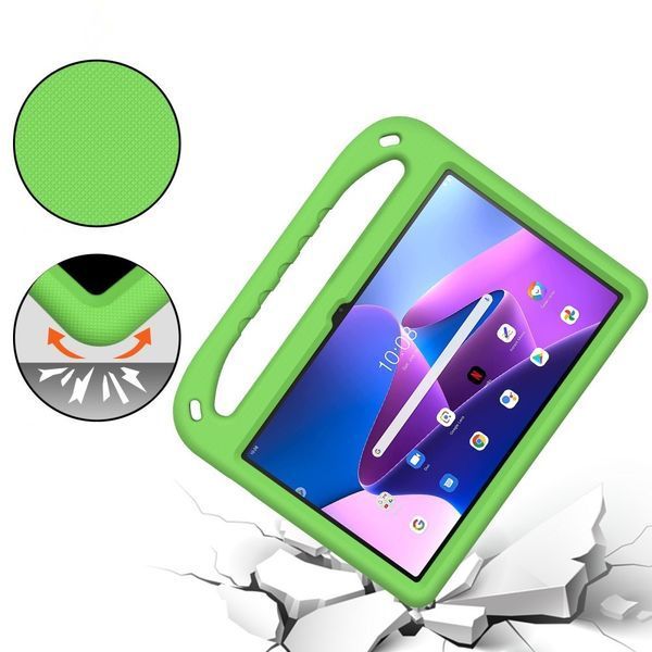 Чехол Kids Case Tablet на Lenovo Tab M10 Plus (3rd Gen) 10.61" / зеленый 093382 фото