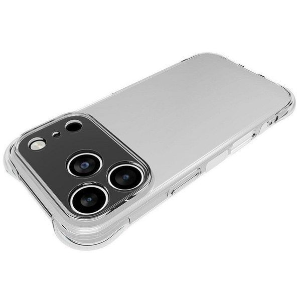 Протиударний чохол WXD для Apple iPhone 17 Pro Max / прозорий (закрита камера) 100458 фото