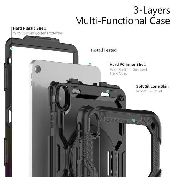 Чехол Carbon Armor Tablet на планшет Xiaomi Mi Pad 5 (11") / черный 089941 фото