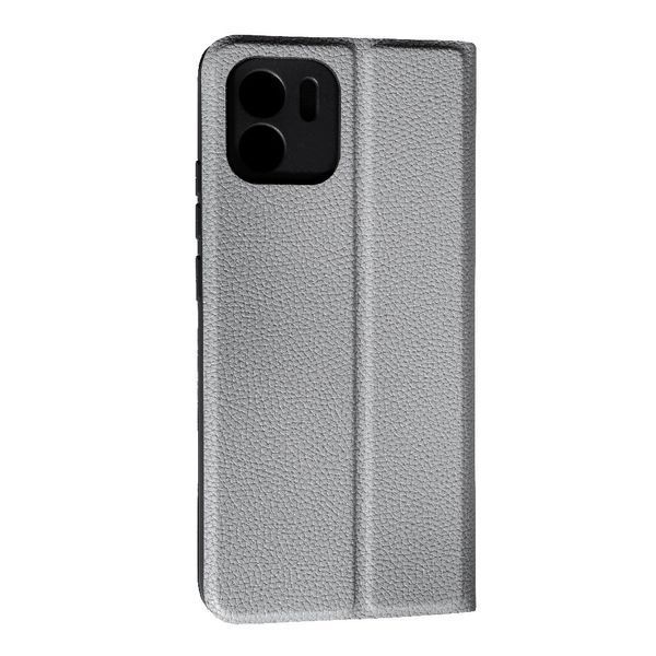 Чохол книжка Fibra case на Xiaomi Redmi A2 сірий 094430 фото