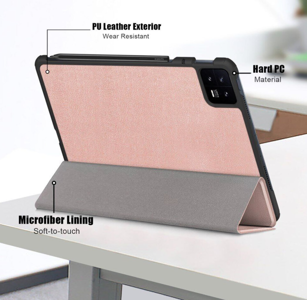 Чохол книжка Crazy Horse на Xiaomi Mi Pad 6 (11") / синій 091153 фото