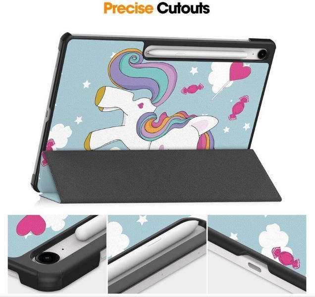 Чехол книжка Crazy Horse на планшет Samsung Galaxy Tab S10 FE Plus (13.1") / pony 202551 фото