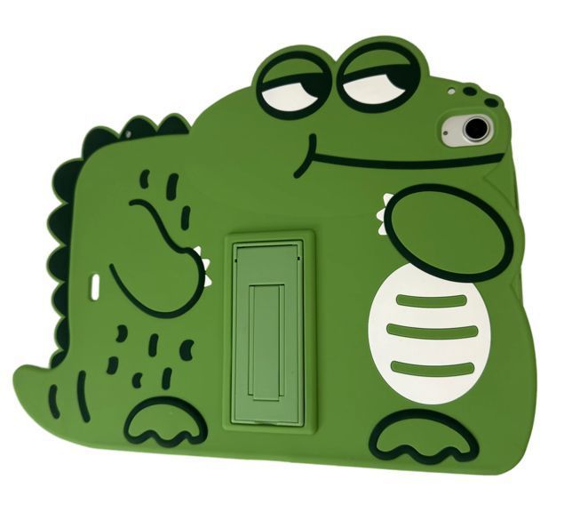 Чехол Crocodile Case на планшет iPad Air 5 (10.9") 2022 / зеленый (з ремінцем) 099324 фото